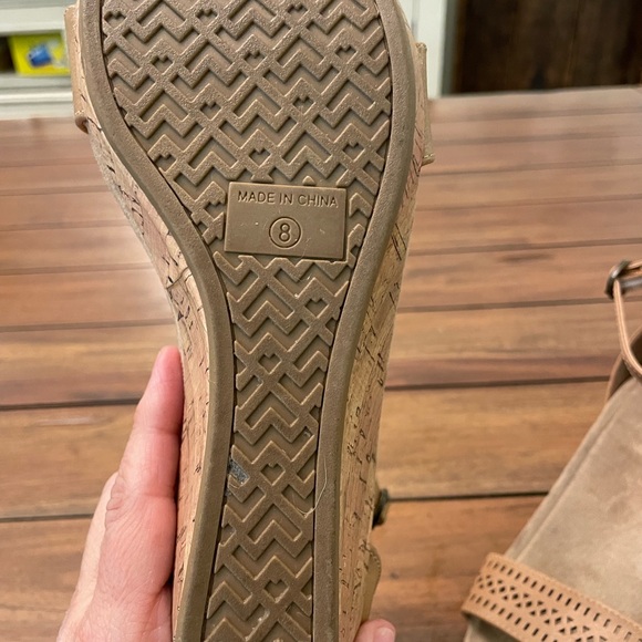 Bass womens wedge sandals - Picture 3 of 5